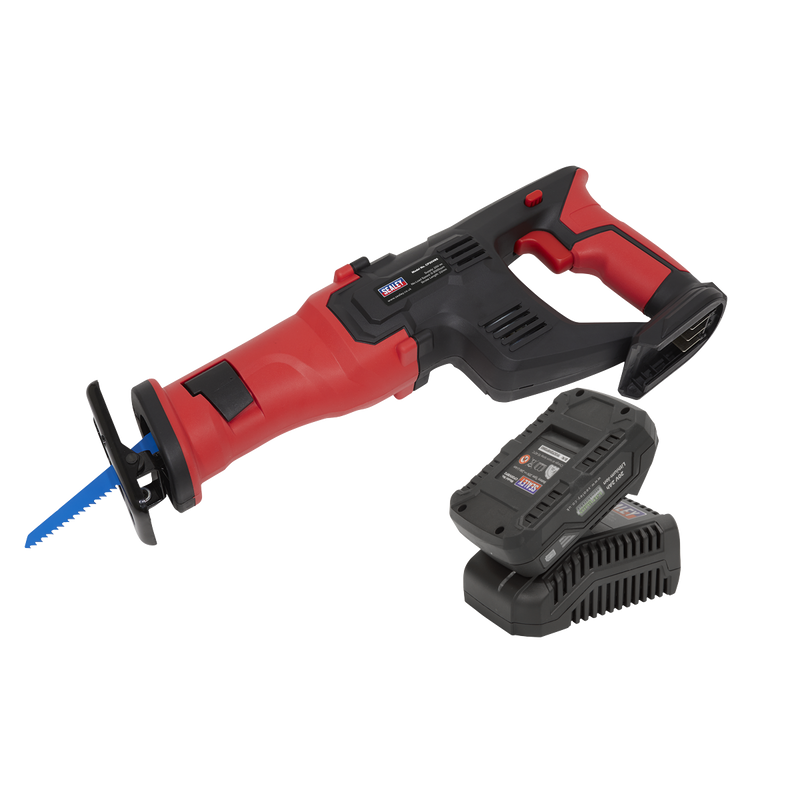 Sealey CP20VRSKIT1 20V 2Ah SV20 Series Cordless Reciprocating Saw Kit