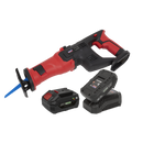 Sealey CP20VRSKIT 20V SV20 Series Cordless Reciprocating Saw Kit - 2 Batteries