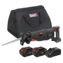 Sealey CP20VRSXKIT 20V 4Ah SV20 Series Brushless Reciprocating Saw 20V Kit - 2 Batteries