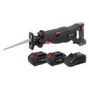 Sealey CP20VRSXKIT 20V 4Ah SV20 Series Brushless Reciprocating Saw 20V Kit - 2 Batteries
