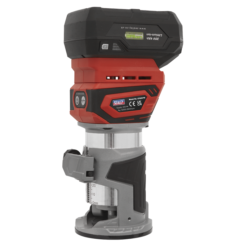 Sealey CP20VTR Cordless Trimming Router 20V SV20 Series - Body Only