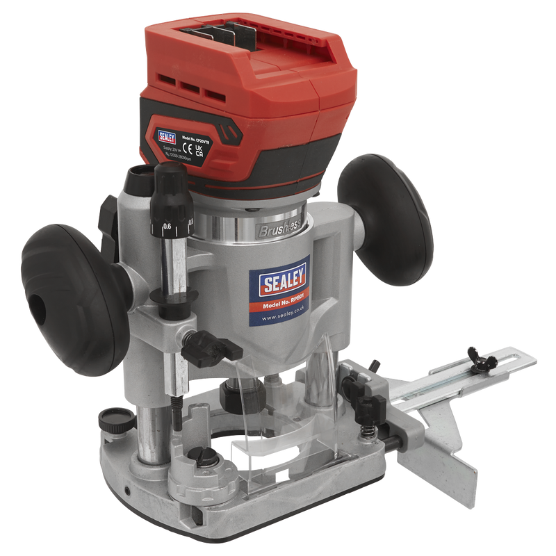 Sealey CP20VTRKIT 20V SV20 Series Cordless Trimming Router Kit - 2 Batteries