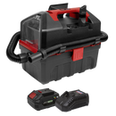 Sealey CP20VWDVKIT1 Cordless Wet and Dry Vacuum Kit 20V 4Ah SV20 Series