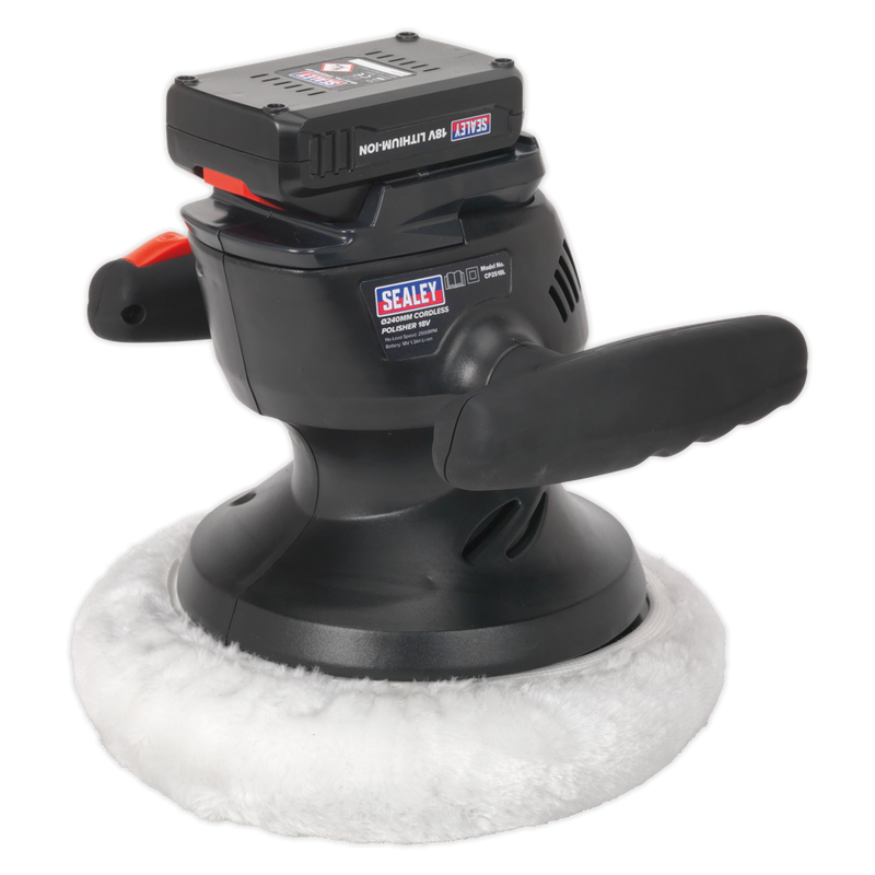 Sealey CP2518L 18V 240mm Cordless Polisher