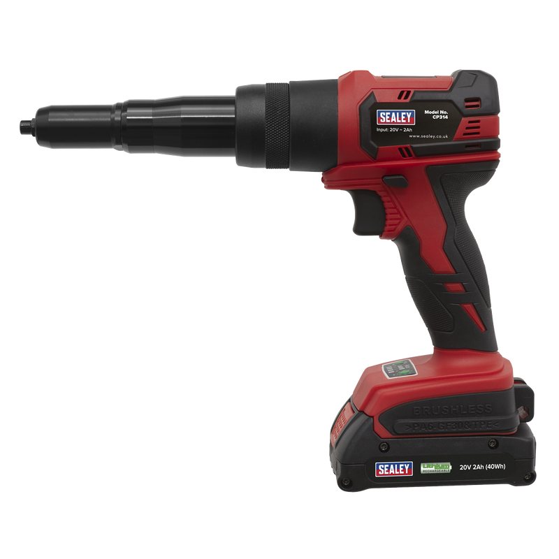 Sealey CP314 20V 2Ah Cordless Riveter