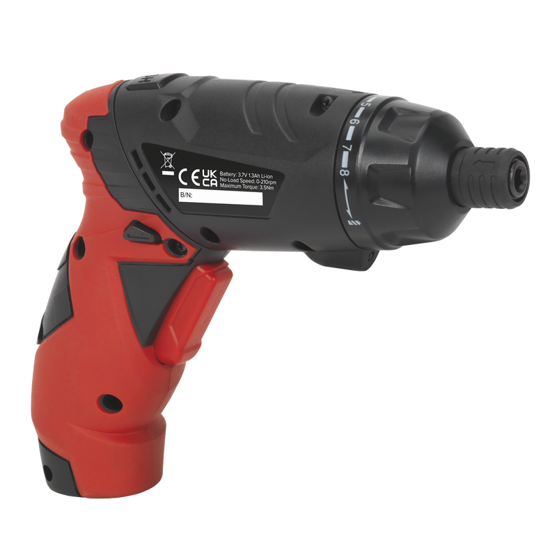 Sealey CP36B 26pc 3.6V Cordless Screwdriver Set