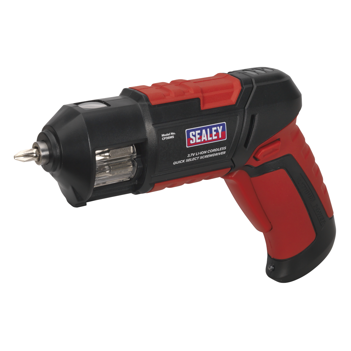 Sealey CP36MS 14pc 3.7V Quick Select Cordless Screwdriver
