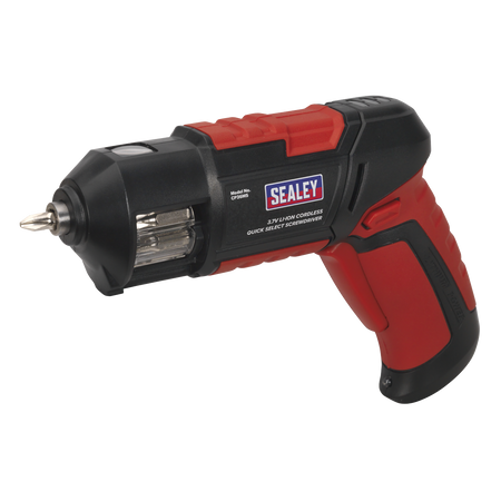 Sealey CP36MS 14pc 3.7V Quick Select Cordless Screwdriver