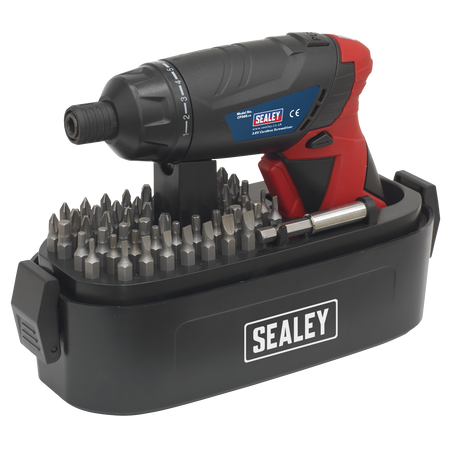 Sealey CP36S 53pc 3.6V Cordless Screwdriver Set