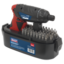 Sealey CP36S 53pc 3.6V Cordless Screwdriver Set