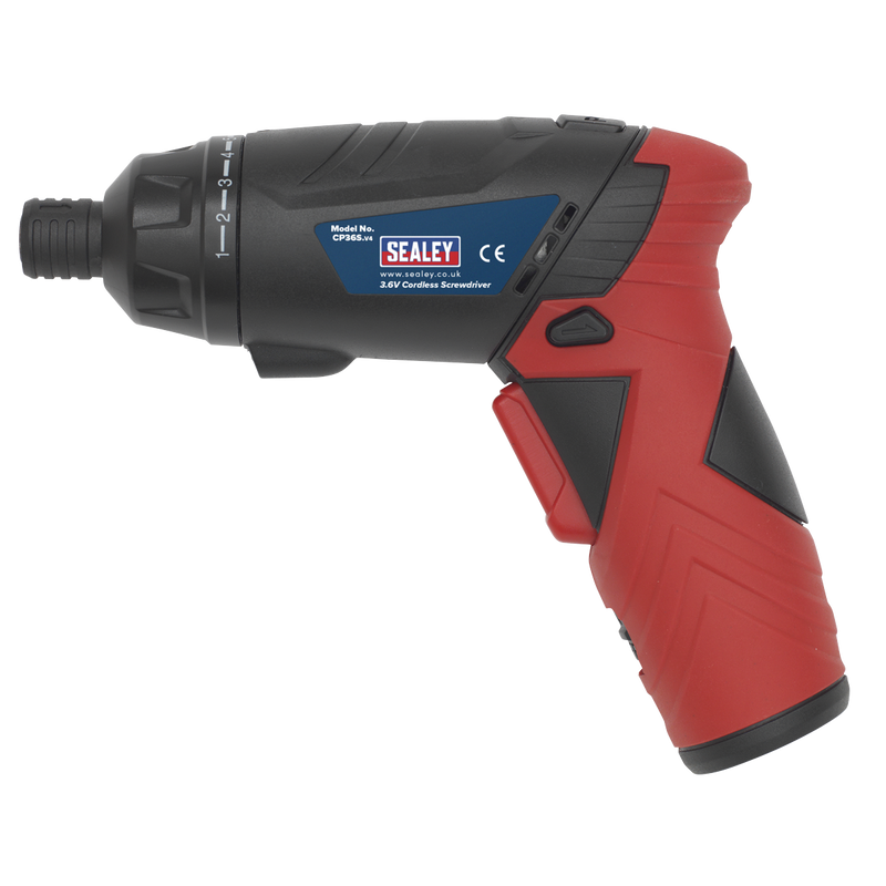 Sealey CP36S 53pc 3.6V Cordless Screwdriver Set