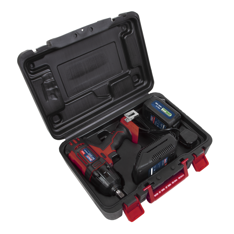 Sealey CP400LI 18V 1/2"Sq Drive Cordless Impact Wrench