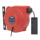 Sealey CRM10 10m Retractable Cable Reel 230V