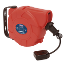 Sealey CRM101 10m Retracting Cable Reel 230V