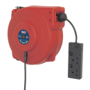 Sealey CRM15 15m Retractable Cable Reel 230V