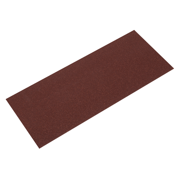 Sealey CS115100/5 115 x 280mm Orbital Sanding Sheet 100Grit - Pack of 5