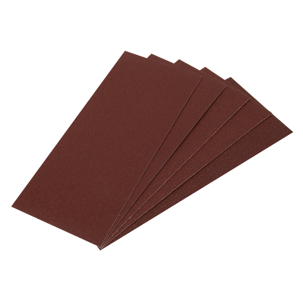 Sealey CS115A/5 115 x 280mm Orbital Sanding Sheet Assorted Pack of 5