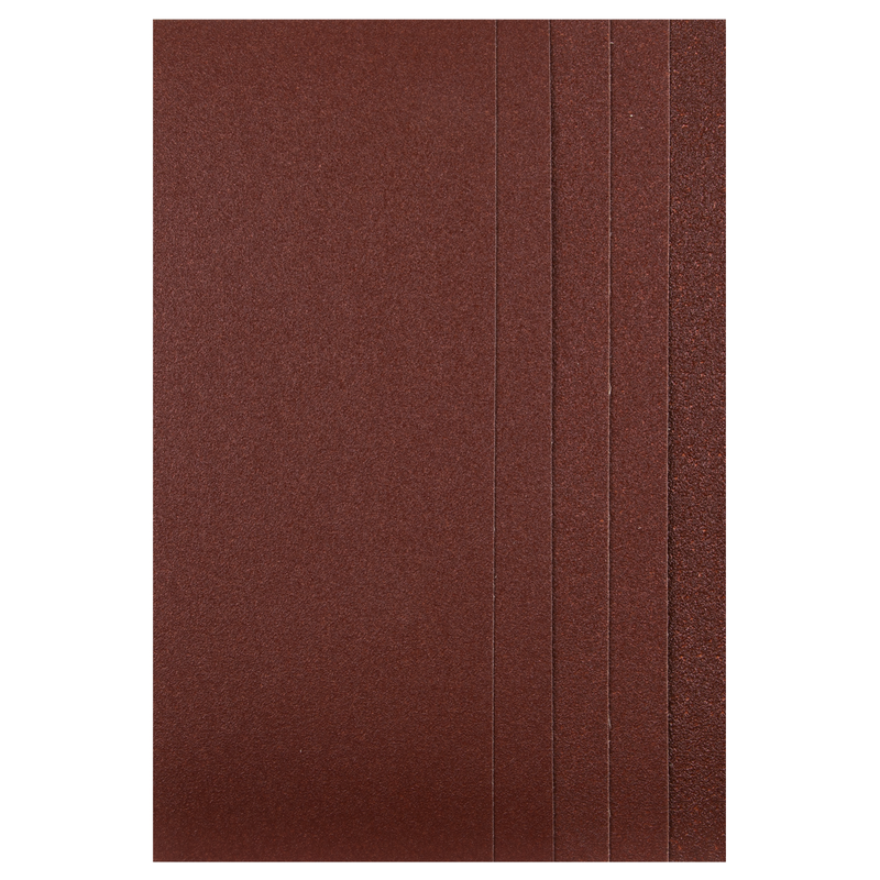 Sealey CS115A/5 115 x 280mm Orbital Sanding Sheet Assorted Pack of 5