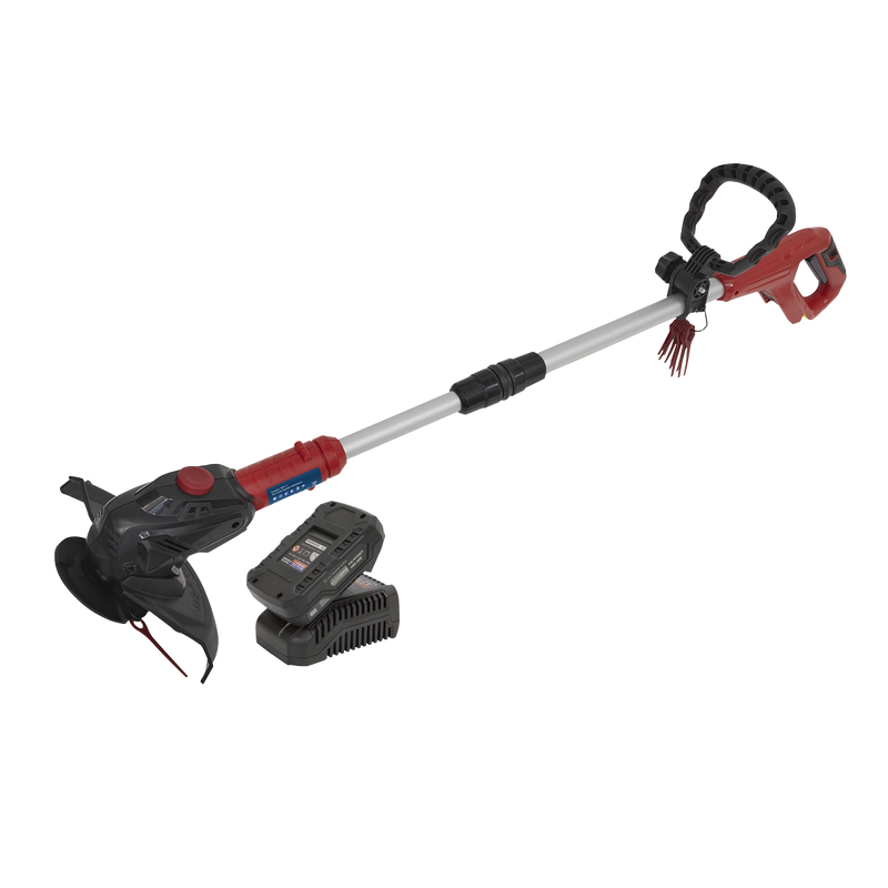 Sealey CS20VCOMBO2 20V SV20 Series Cordless Strimmer with 2Ah Battery & Charger