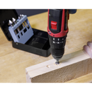 Sealey CSSET6V 6pc 90√Ç¬∞ Countersink Bit Set - 3 x V Flutes