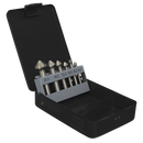 Sealey CSSET6V 6pc 90√Ç¬∞ Countersink Bit Set - 3 x V Flutes