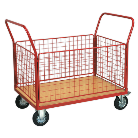 Sealey CST773 Platform Truck with Removable Sides