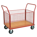 Sealey CST773 Platform Truck with Removable Sides