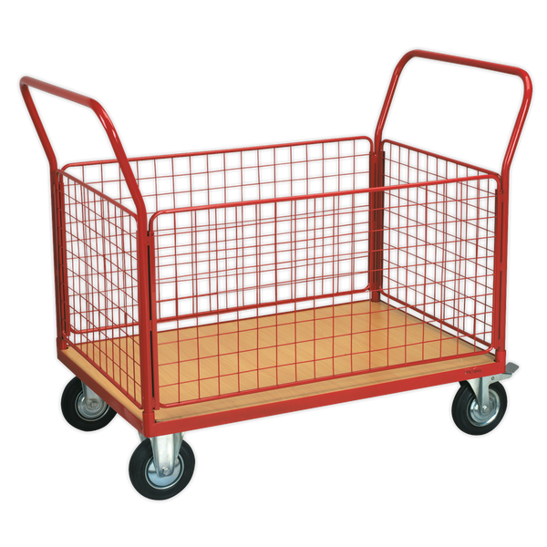 Sealey CST773 Platform Truck with Removable Sides