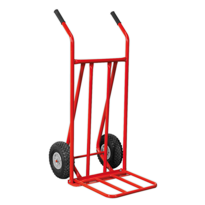 Sealey CST800 150kg Folding Sack Truck with Pneumatic Tyres