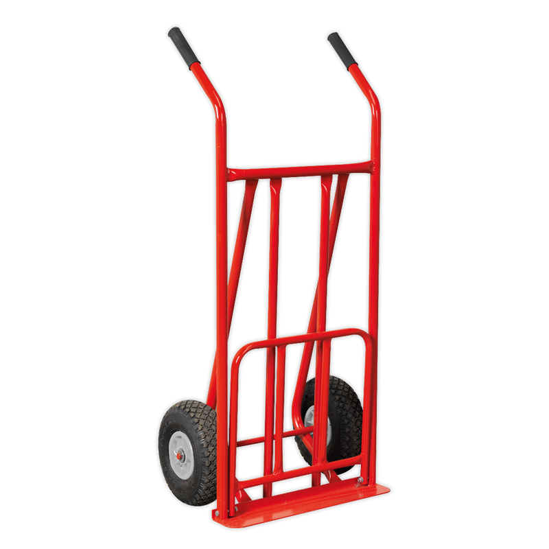 Sealey CST800 150kg Folding Sack Truck with Pneumatic Tyres