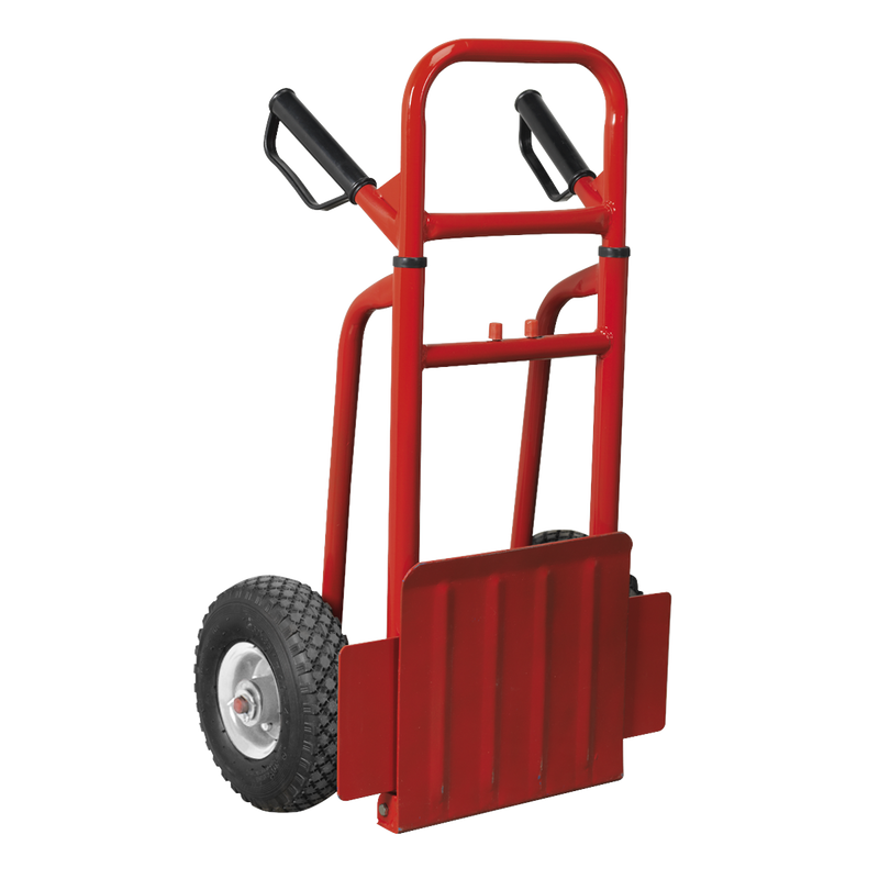 Sealey CST801 200kg Folding Sack Truck with Pneumatic Tyres