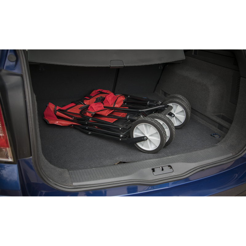 Sealey CST802 70kg Folding Canvas Trolley