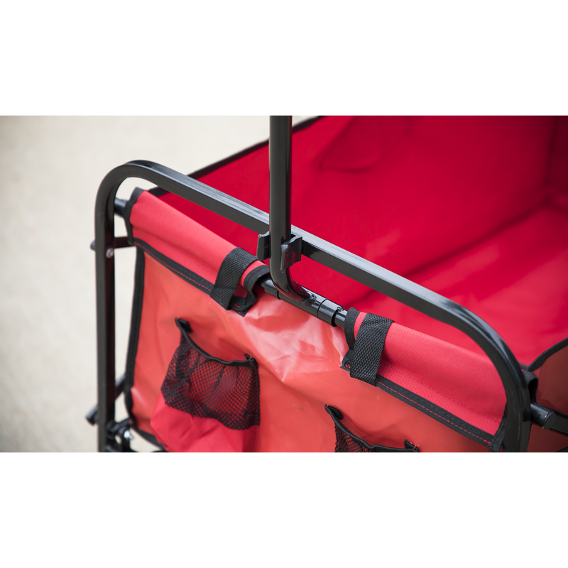 Sealey CST802 70kg Folding Canvas Trolley