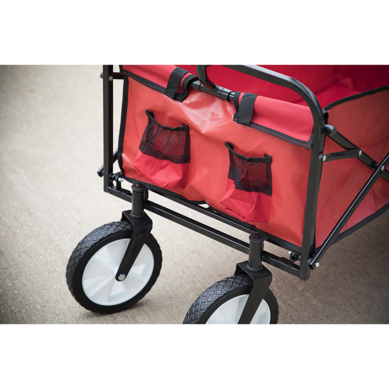Sealey CST802 70kg Folding Canvas Trolley