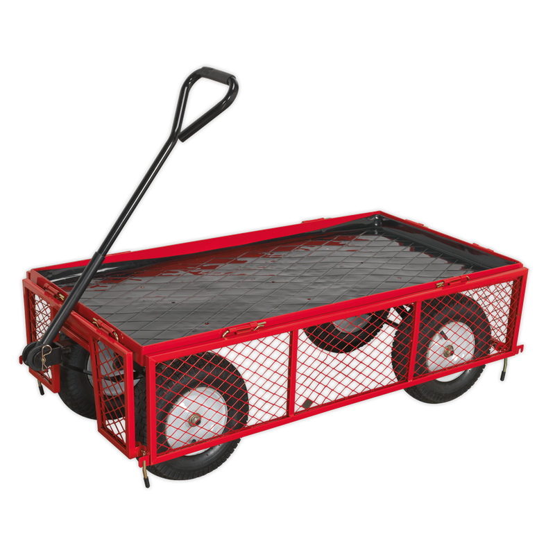 Sealey CST806 Platform Truck with Folding/Removable Sides