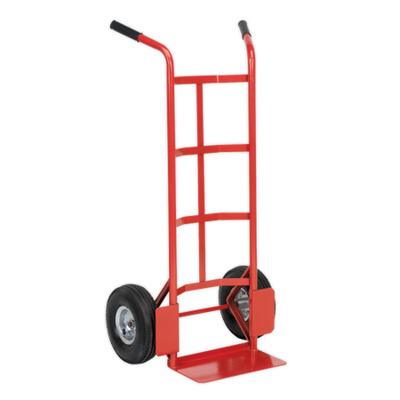 Sealey CST986 Sack Truck with 250 x 90mm Pneumatic Tyres 200kg Capacity