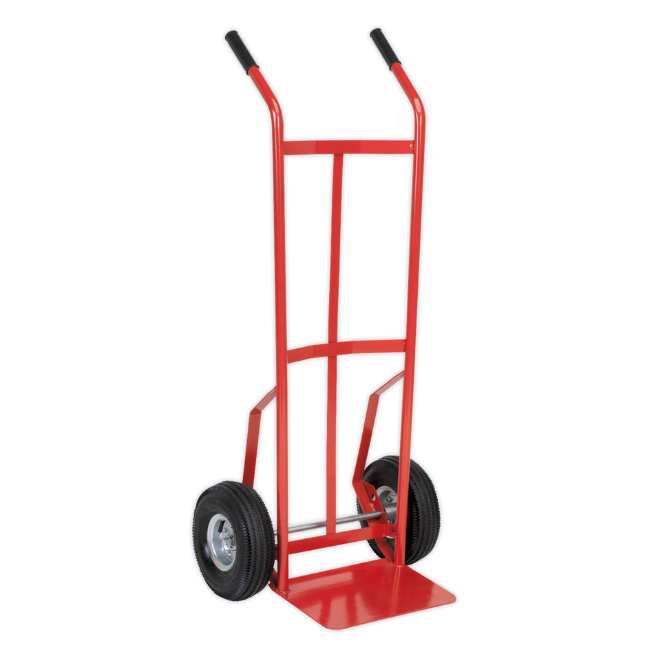Sealey CST987 200kg Sack Truck with 250 x 90mm Pneumatic Tyres