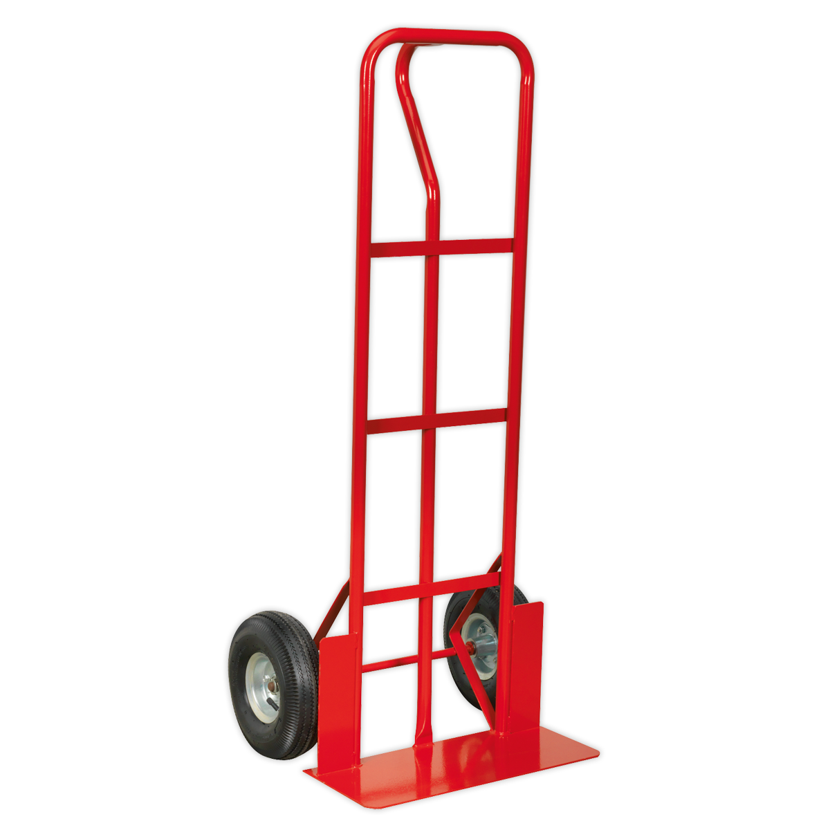Sealey CST988 Sack Truck with 250 x 90mm Pneumatic Tyres 250kg Capacity
