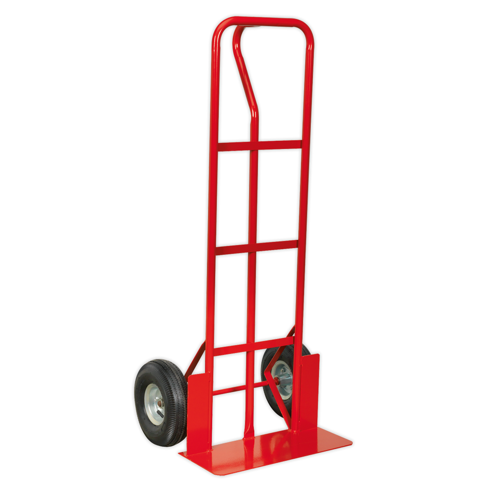 Sealey CST988 Sack Truck with 250 x 90mm Pneumatic Tyres 250kg Capacity