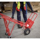 Sealey CST989 250kg 3-in-1 Sack Truck with Pneumatic Tyres