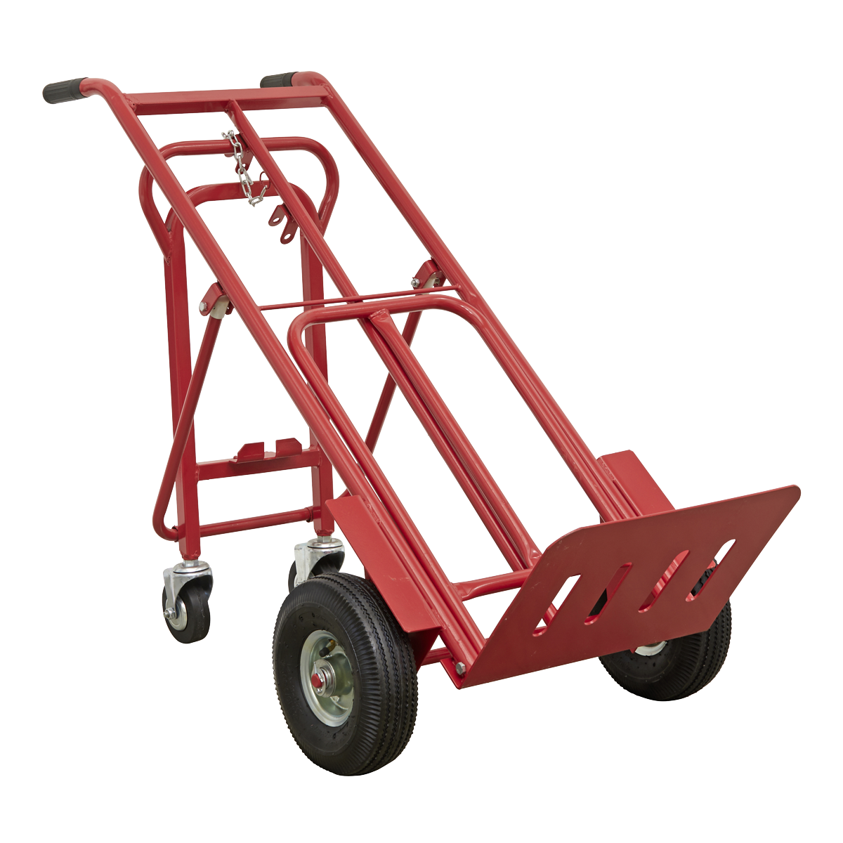 Sealey CST989 250kg 3-in-1 Sack Truck with Pneumatic Tyres