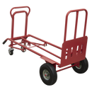 Sealey CST989 250kg 3-in-1 Sack Truck with Pneumatic Tyres