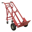 Sealey CST989 250kg 3-in-1 Sack Truck with Pneumatic Tyres