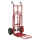 Sealey CST989 250kg 3-in-1 Sack Truck with Pneumatic Tyres