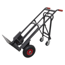 Sealey CST989HD 300kg Heavy-Duty 3-in-1 Sack Truck with PU Tyres