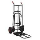 Sealey CST989HD 300kg Heavy-Duty 3-in-1 Sack Truck with PU Tyres
