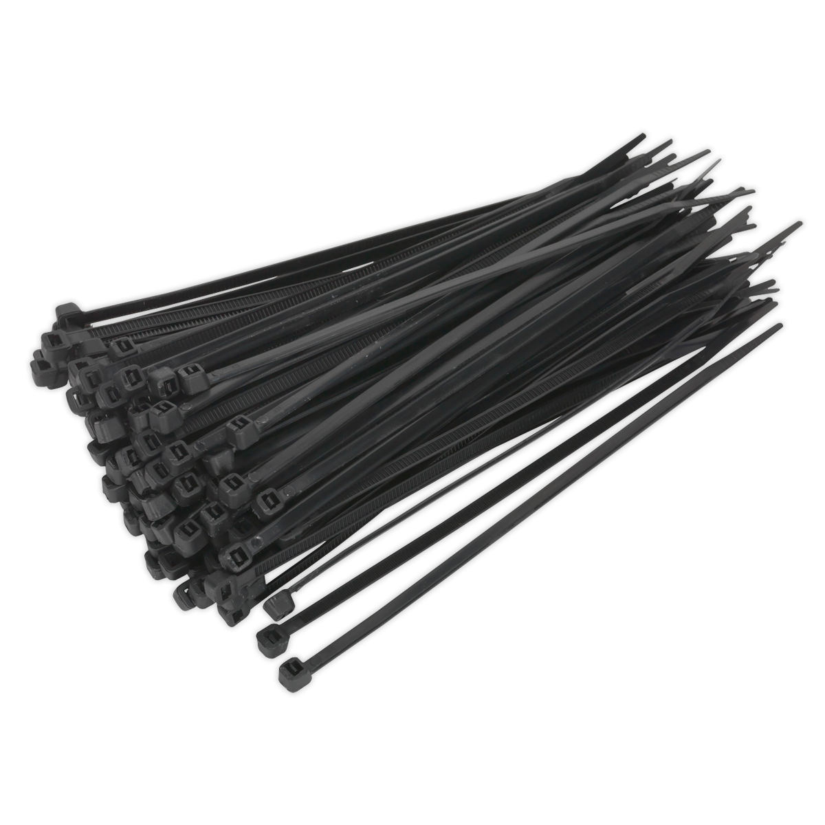 Sealey CT15036P100 150 x 3.6mm Black Cable Tie - Pack of 100
