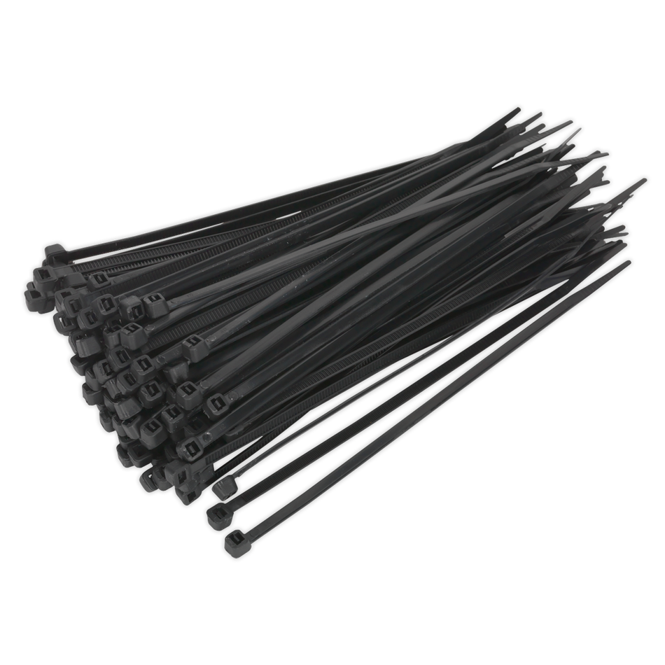 Sealey CT15036P100 150 x 3.6mm Black Cable Tie - Pack of 100