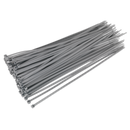 Sealey CT30048P100S 300 x 4.4mm Silver Cable Tie - Pack of 100