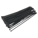 Sealey CT30048P100 300 x 4.8mm Black Cable Tie - Pack of 100